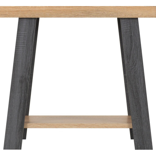 Seconique Eddie Side Table in Grey and Sonoma Oak Effect Finish 1