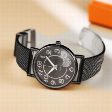 Ladies Mesh Belt Watch Wild Lady Creative Gift The Latest Top Mens Business Watch Gift watches for ladies ????
