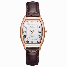 Women Leather Quartz Watches Ladies Sports Casual Dress Clock Wrist Watch Relogio Feminino Brown