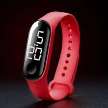 Led Electronic Sports Luminous Sensor Watches 50m Waterproof Men Digital Wristwatches Digital Watches Mens