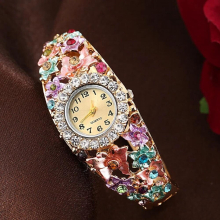 Women Watches Ladies Diamond Watch Stainless Steel Rhinestone Quartz Wrist Watch Gift Zegarek Damski