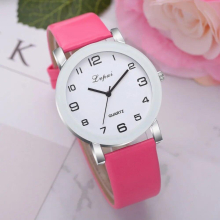 Women Quartz Watch Wrist PU Leather Strap Wacth Clock For Girl Relogio Feminino Montre Femme