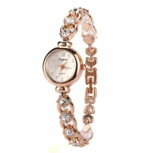 Ladies Wrist Watches Women Bracelet Rhinestones Analog Quartz Watch Womens Crystal Small Dial Watch Reloj