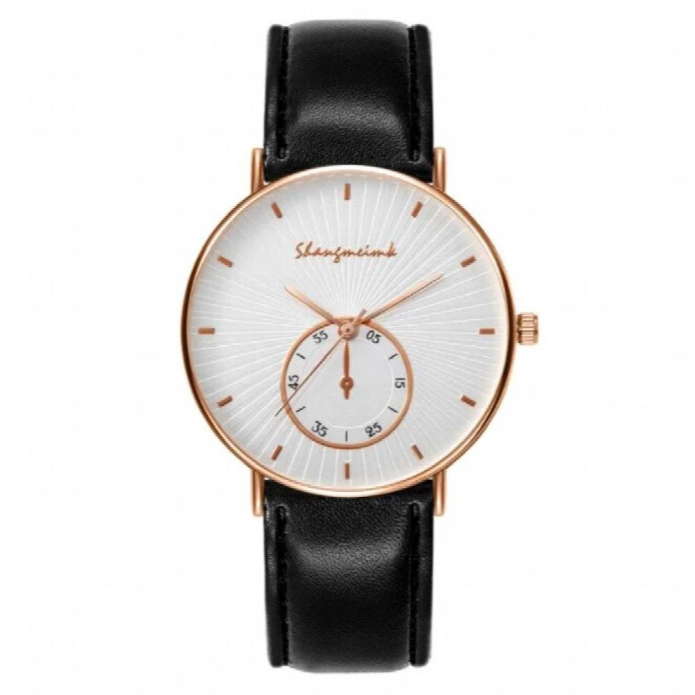Sports Watch Classic Leather Strap Sports Quartz Watch