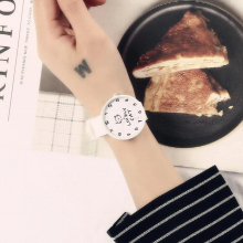 Cartoon Kids Quartz Silicone Cat Watches Candy Student Watch Girls Clock Children Wristwatch Ladies Watch