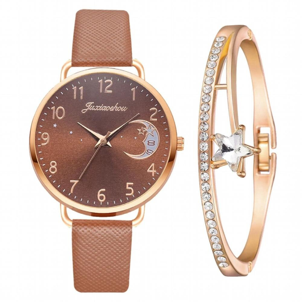 Sleek Minimalist With Strap Dial Womens Quartz Watch Watch Wrist Watch Multicoloured
