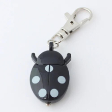 Crystal beetles Ladybug Pocket Pendant Key Ring Chain Quartz Dress Watch + Gift Bag GL02K