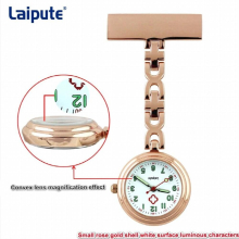 Laipute Nurse Watch Pocket Watch Luminous Waterproof Medical Pocket Watch Chest Watch Female