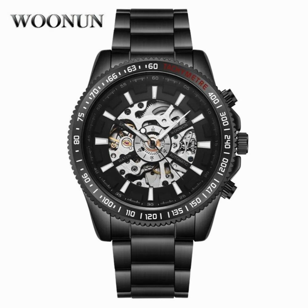 Mens Watches Men Sports Watches Men Skeleton Watches Stainless Steel Automatic Mechanical Watches Winner-image-OPC-PCY9PTH-NEW