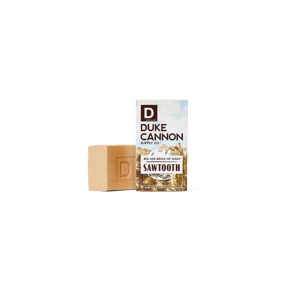 10 Oz Big Ass Brick Of Soap Sawtooth Shower Soap, Cream 747432737615
