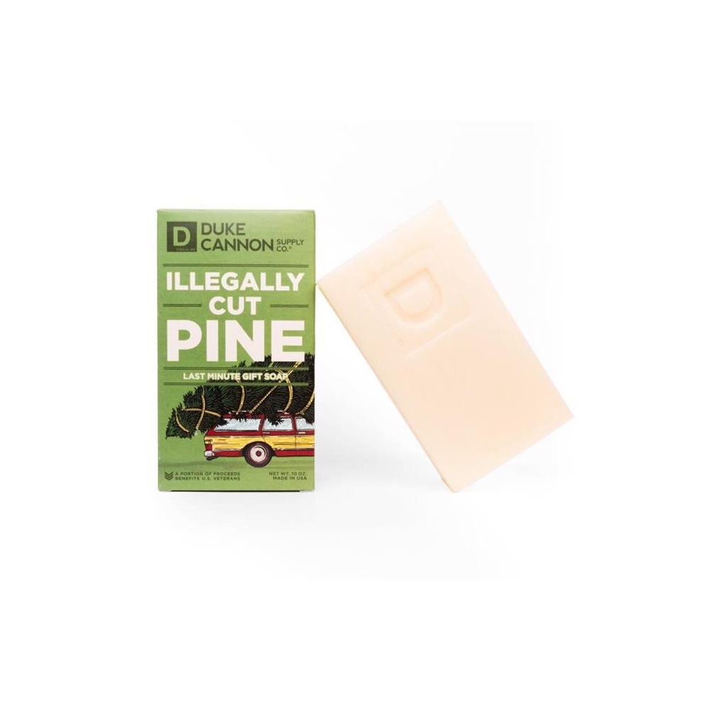Fitnessfreak 10 Oz Illegally Cut Pine Scent Soap Bar