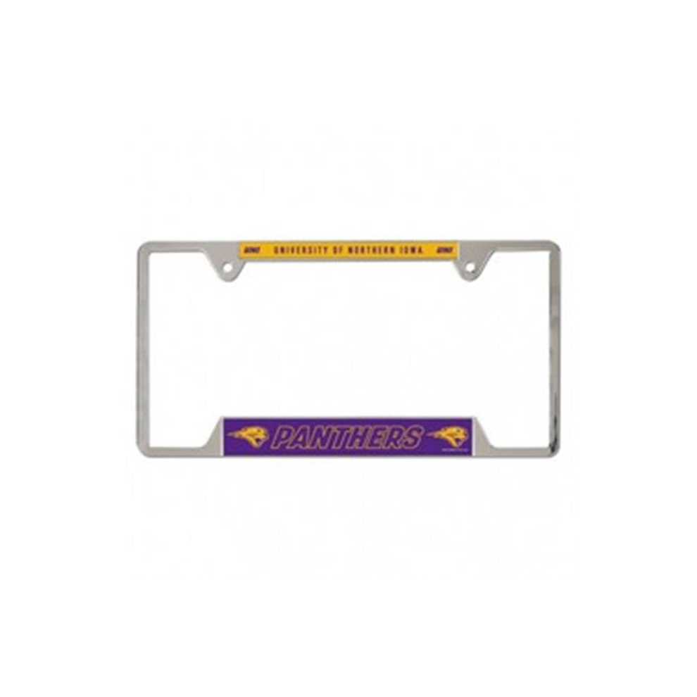 Northern Iowa Panthers Metal License Plate Frame 747432887310