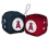 Los Angeles Angels Fuzzy Dice 1