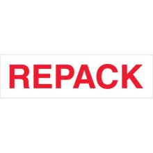 2in. x 110 yds. REPACk Pre-Printed Carton Sealing Tape