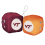 Virginia Tech Hokies Fuzzy Dice 1