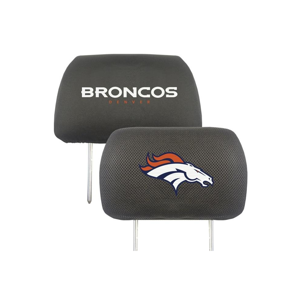 Logolovers Nfl Denver Broncos Headrest Covers