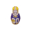 LSU Tigers Mini Bop Bag 1
