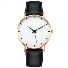 Mens Watch Casual Ultra Thin Watches Men Business Leather Quartz Wristwatch Clock Relogio Masculino