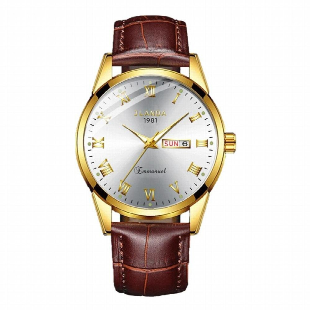 Jlanda Watch Men Daily Waterproof Luminous Date Military Quartz Watches For Man Wristwatch Reloj Hombre Multicoloured