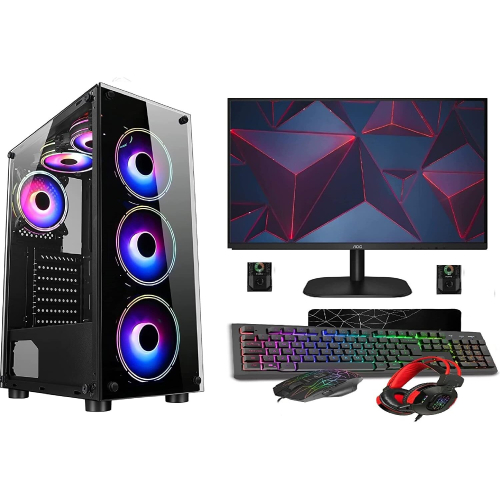 Fast Gaming Intel Quad Core Intel Core i3 8GB RAM 1TB HDD 128GB SSD PC Bundle & Speakers 22