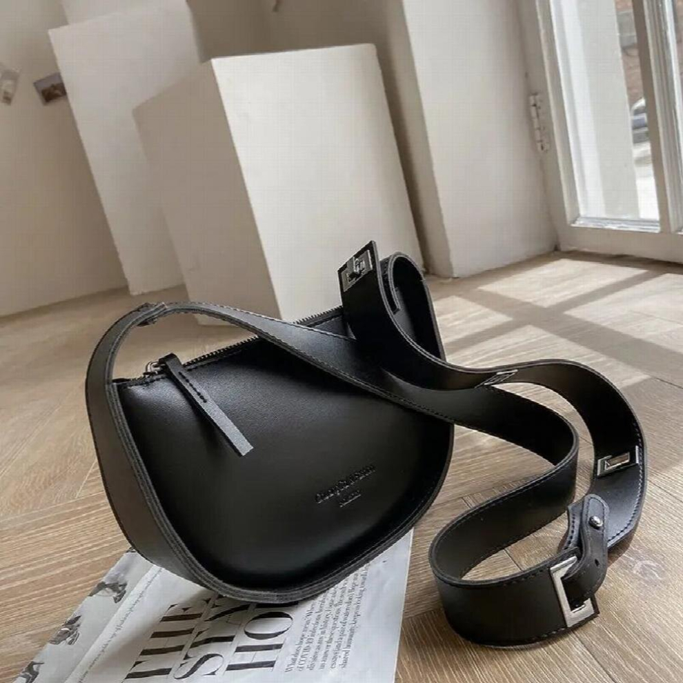 MBTI Shoulder Bag for Women Solid Bolsa Purses and Handbag Pu Leather Summer Female Underarm Bag-image-OPC-PCYB7BG-NEW