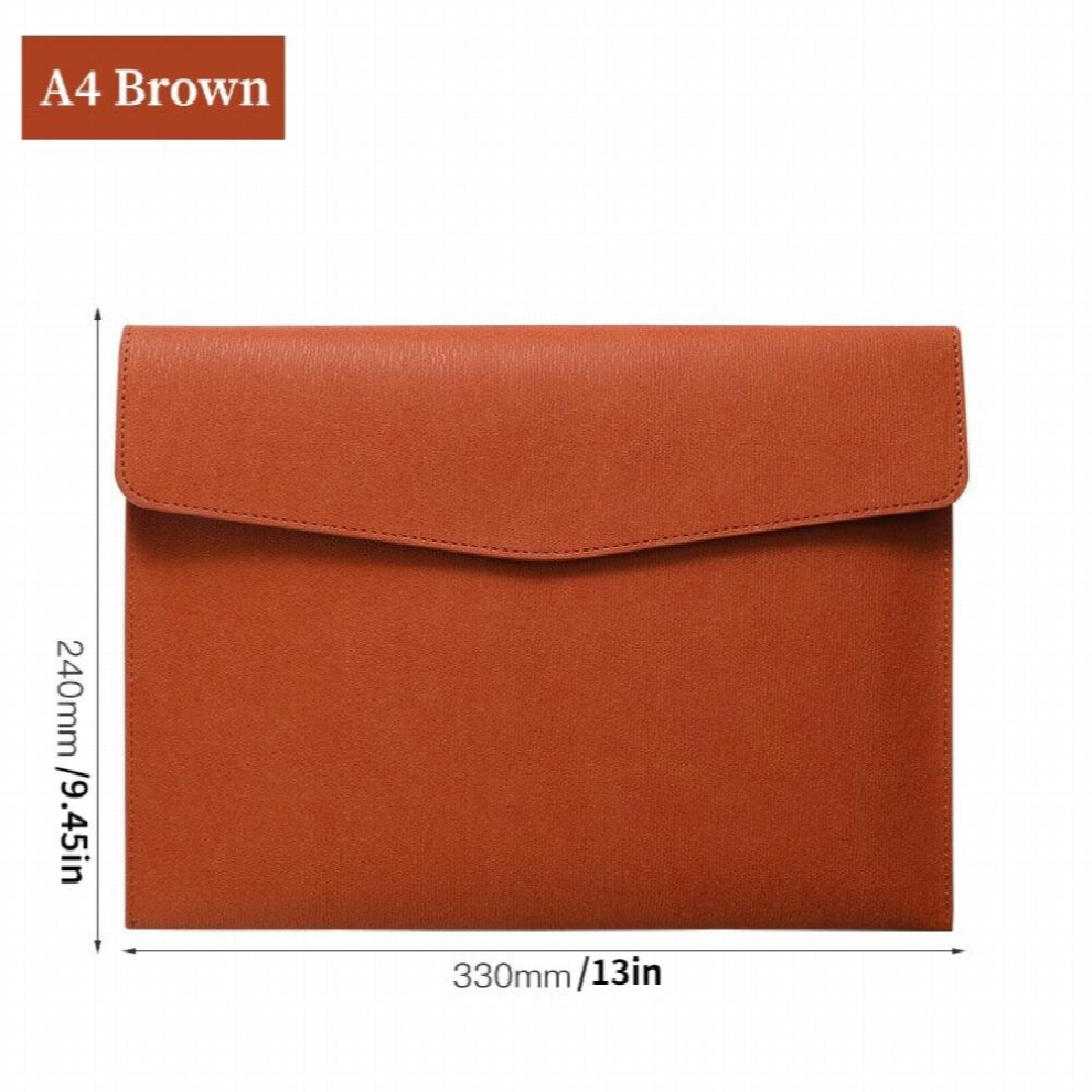 Stylish And Business Document Bag Double Layer Snap Type Optional functional layer Briefcase-image-OPC-PCYBGGM-NEW