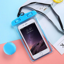 Waterproof Cell Phone Bag Lightweight Transparent Storage Bag Universal Organizer For Swimming