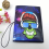 1pc Rock Skull Pattern Passport Halter Ticket Halter 4