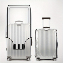 Clear PVC Luggage Protector Cover Dustproof Waterproof Travel Case Cover Travel Essential