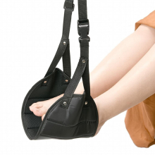 Portable Airplane Foot Rest Lightweight Office Footrest Portable Adjustable Travel Accessory