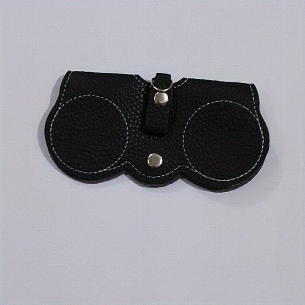 Vegan Leather Glasses Case Sunglasses Protective Pouch Portable Eyeglass Carrying Case Summer Travel Essential