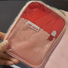 Portable Zipper Medicine Bag Mesh Wristlet Mini Storage Bag Block Medical Kit Bag For Travel Car Home 13 10 1