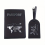 Baggage Tag Plane Boarding Pass PU Spot Leather Map Passport Protection 5