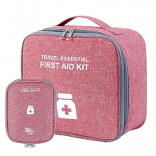 2 Pcs Medicine Bag Large Medical Emergency Bag Empty First Aid Kit For Travel & Home
