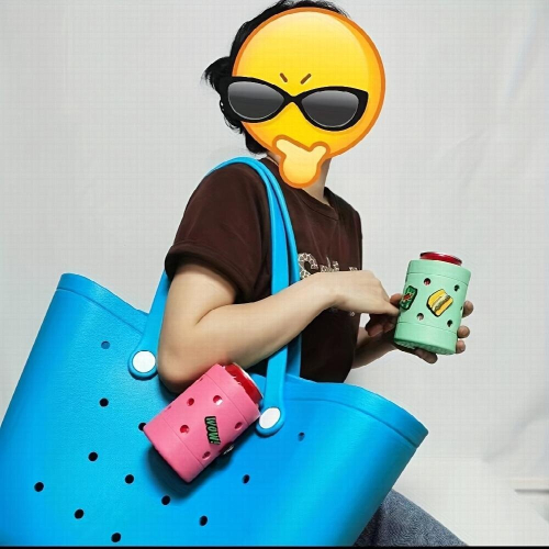 Portable Plastic Cup Holder Solid Beach Bag Accessories Travel Durable Accessories 1