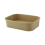 6.8 x 4.8 x 1.6 in. Rectangular Kraft Meal Box with Lamination, Kraft 1