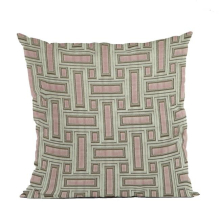 Bella Pink Stony Cut Velvet, Some Sparkle to it Luxury Throw Pillow - 20 x 36 in. King Size