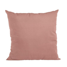Baby Pink Solid Shiny Velvet Luxury Throw Pillow - 24 x 24 in.