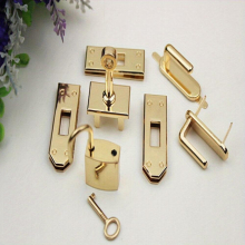 7 Pcs 45mm 4 Colors Metal Bag Lock Hardware Accessories Lockbutton Womens Handbag Swivel Clasp Lock Buckle DIY Part