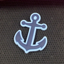 Travel Beach Bag Buckle Cartoon DIY Decorations For Travel Bags Silicon Travel Accessories