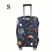 All Over Space Pattern Luggage Case Cover Elastic Luggage Protector Travel Reusable Accessories