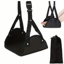 Travel Foot Rest Portable Foot Sling Leg Rest For Airplane Foot Hammock Lightweight Travel Accessories