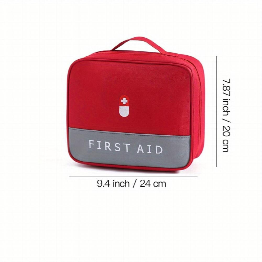 First Aid Medicine Bag Portable Medicine Storage Box Emergency Pills Drugs Package Container For Home Travel Office Outdoor Travel Accessories
