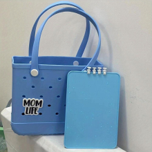 Divider Tray For Summer Beach Bag Rubber Bogg Bag Accessories Waterproof Tray Insert For Tote Bag