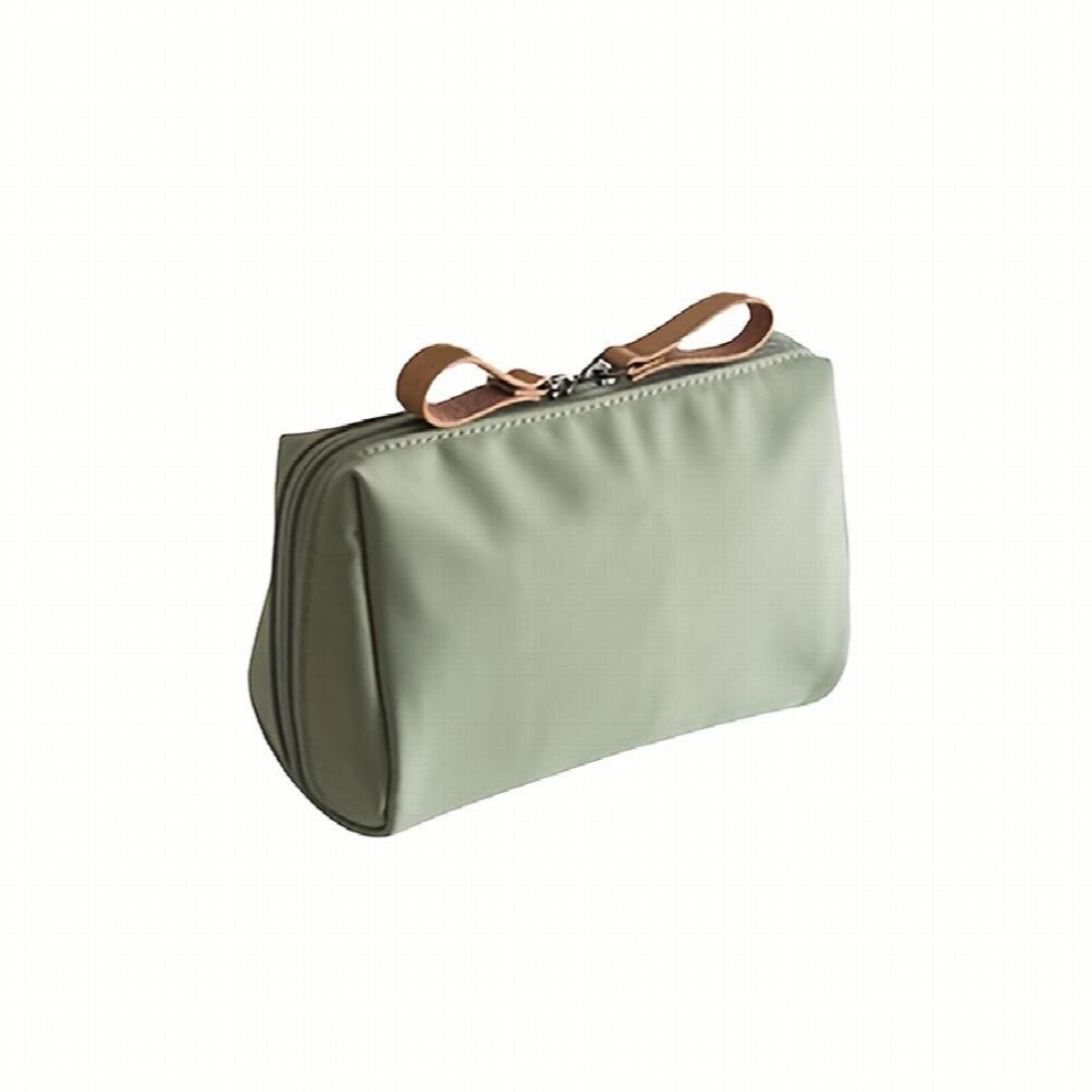 Green Portable Travel Cosmetic Bag Multifunctional Makeup Pouch Small Toiletry Storage Bag Travel Accessories