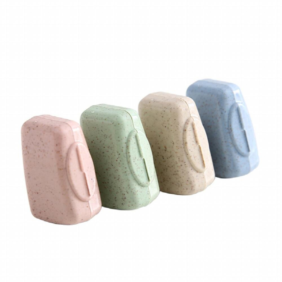 Multicoloured 4 Pcs Toothbrush Head Cover Travel Plastic Toothbrush Cover Mini Portable Dustproof Travel Accessories