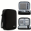 Gray Double layer Hard Disk Storage Bag Data Cable Storage Bag Portable Clutch Organizer 6