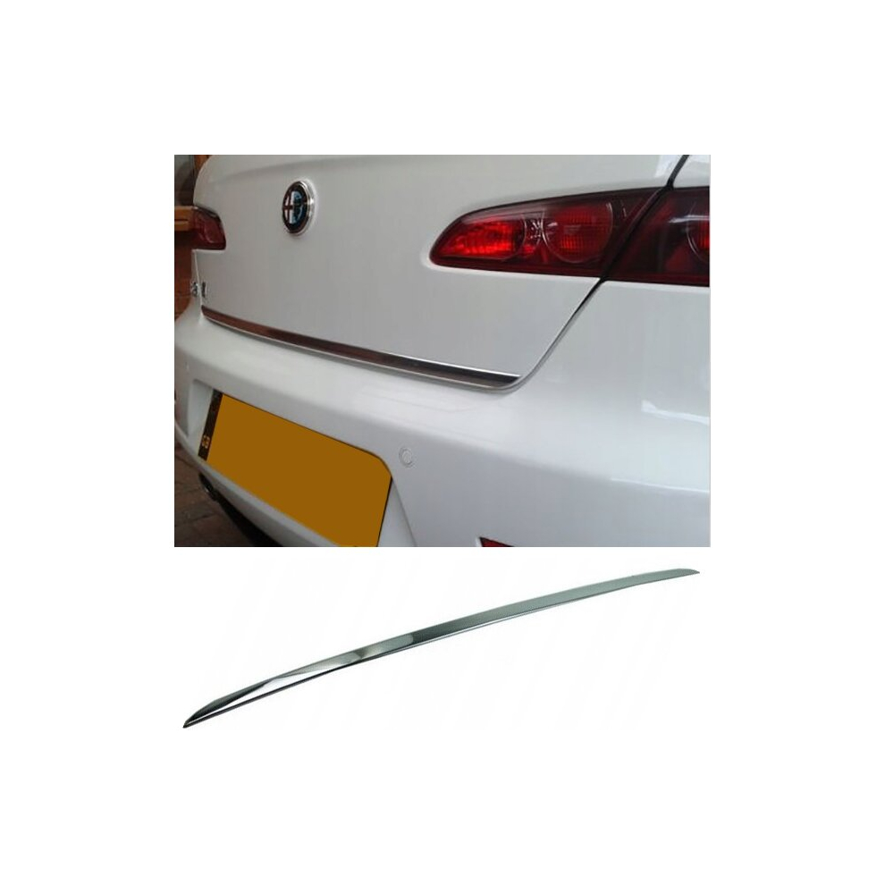 Chrome Trunk Trim - Tailgate Accent - Premium Car Rear Detail - Shine Enhancer Tuning Na Klapä - Alfa Romeo 159 Saloon 4116644280046