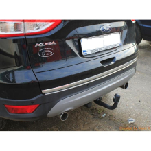 Ford KUGA II - Chrome Trunk Trim - Tailgate Accent - Premium Car Rear Detail - Shine Enhancer Tuning na KLAPE