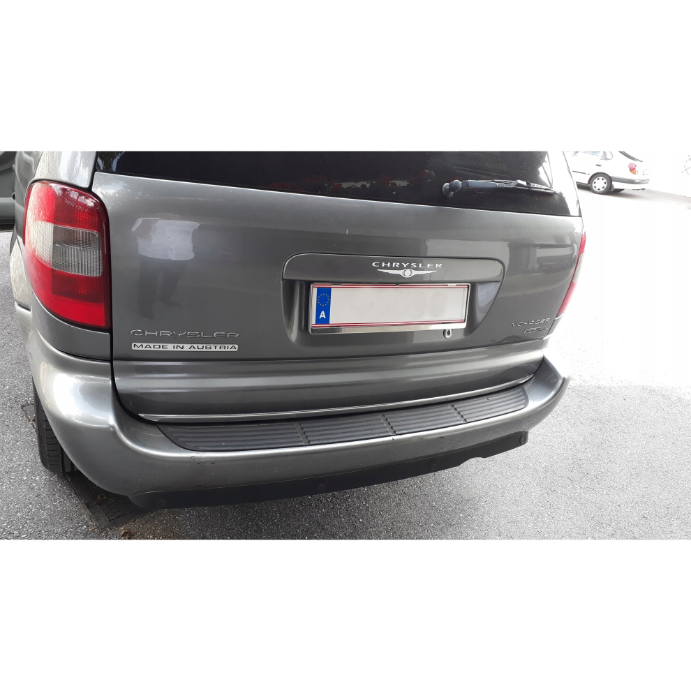 Chrome Trunk Trim - Tailgate Accent - Premium Car Rear Detail - Shine Enhancer Tuning Na Klape Chrysler Grand Voyager 4105709598332